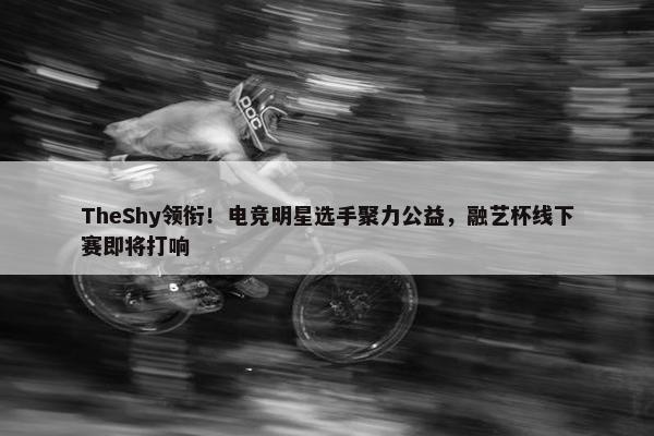 TheShy领衔！电竞明星选手聚力公益，融艺杯线下赛即将打响