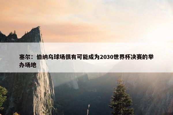 塞尔：伯纳乌球场很有可能成为2030世界杯决赛的举办场地