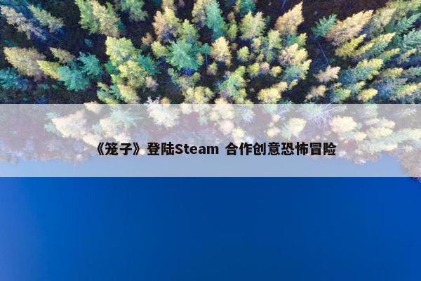 《笼子》登陆Steam 合作创意恐怖冒险