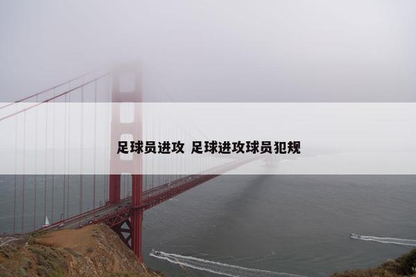 足球员进攻 足球进攻球员犯规