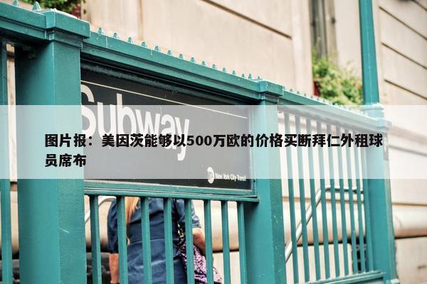 图片报：美因茨能够以500万欧的价格买断拜仁外租球员席布