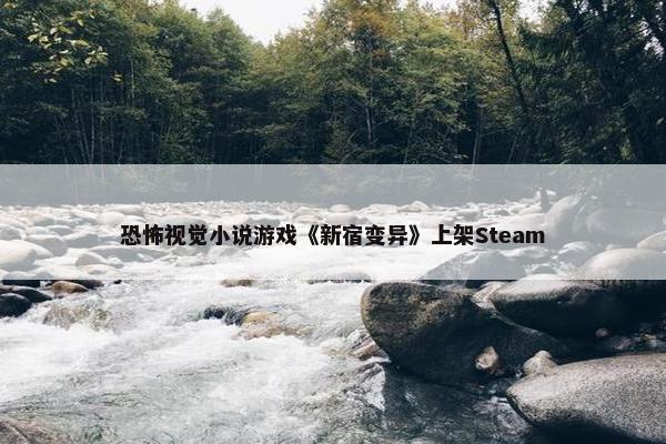 恐怖视觉小说游戏《新宿变异》上架Steam