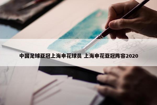 中国足球亚冠上海申花球员 上海申花亚冠阵容2020