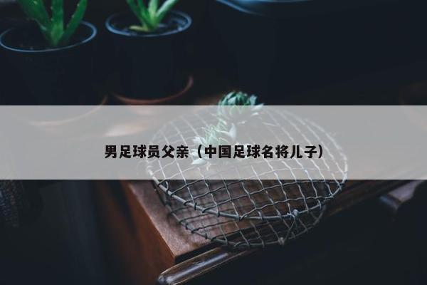 男足球员父亲（中国足球名将儿子）