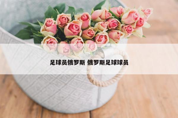 足球员俄罗斯 俄罗斯足球球员