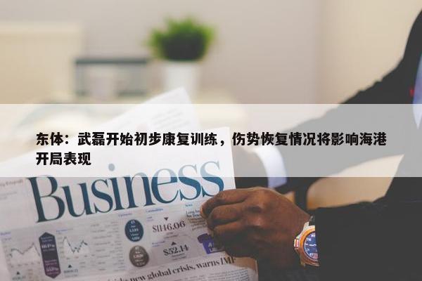 东体：武磊开始初步康复训练，伤势恢复情况将影响海港开局表现