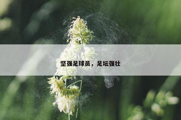 坚强足球员，足坛强壮