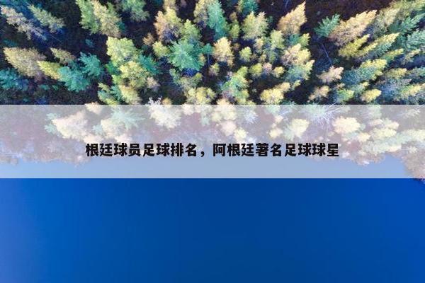 根廷球员足球排名，阿根廷著名足球球星