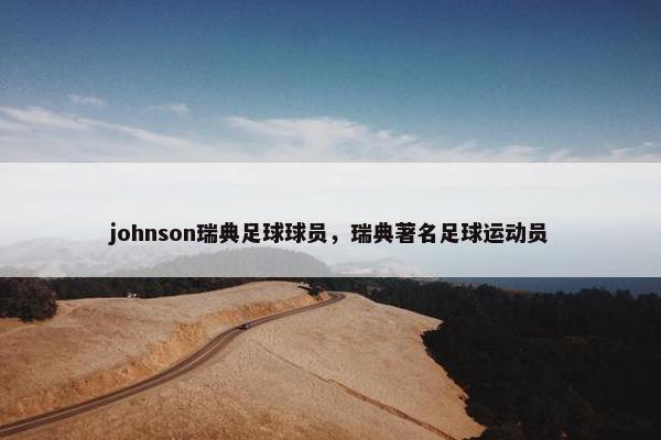 johnson瑞典足球球员，瑞典著名足球运动员