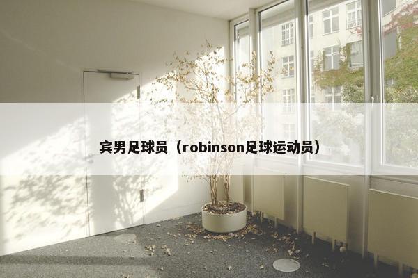 宾男足球员（robinson足球运动员）