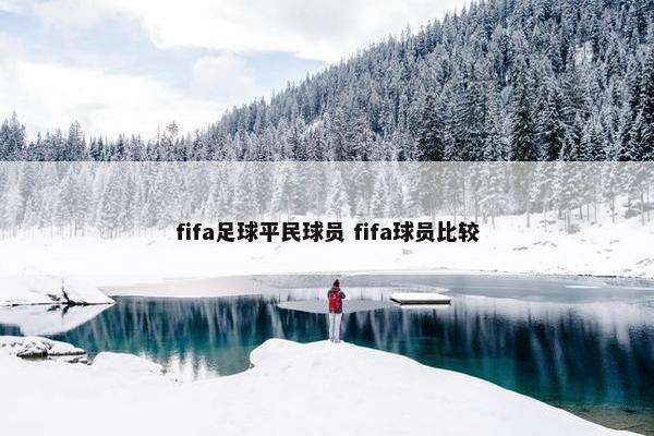 fifa足球平民球员 fifa球员比较