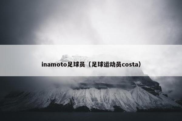 inamoto足球员（足球运动员costa）