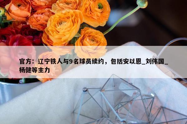 官方：辽宁铁人与9名球员续约，包括安以恩_刘伟国_杨健等主力