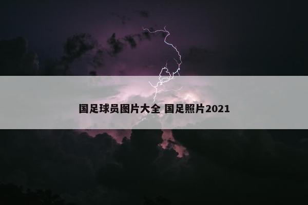 国足球员图片大全 国足照片2021